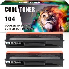 2 Toner MLT-D1042S per Samsung ML-1660 ML-1661 ML-1665 ML-1670 SCX-3200 ML-1865W