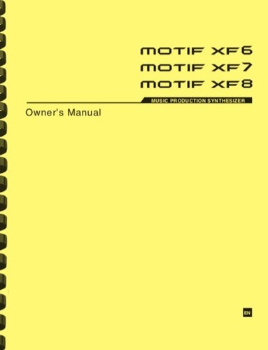 Yamaha motif xf8 xf7 - xf7, xf6