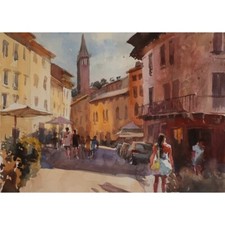 Quadro acquerello arte