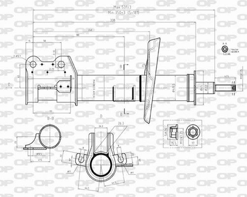 Kit ammortizzatori ant fiat - kit,