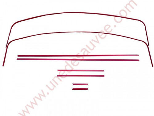 Liseré liseret rouge baguette - liseret,
