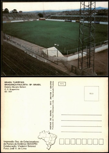 Cartolina bragança paulista - bragança,