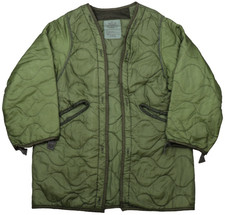 Parka medio deserto notte mimetico clima freddo fodera USGI militare OD giacca verde