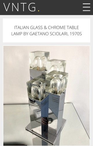 Lampada modello cubic - modello,
