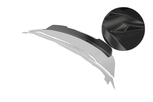 Spoiler posteriore ala carbon