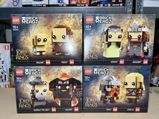 Lego Brickheadz Collezione Il Signore degli Anelli (40751, 40631, 40630, 40632) NUOVO!
