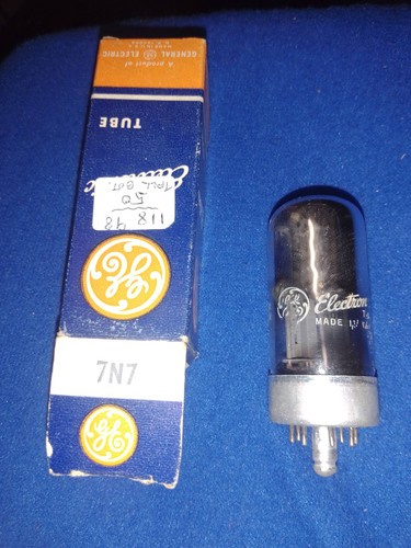 7n7 tubo preamplificatore - ge,
