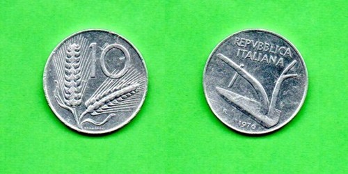 Italia lire 10 1976 - lire,