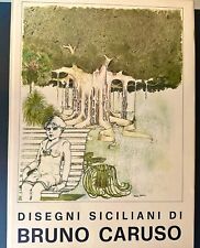 Bruno CARUSO - DISEGNI SICILIANI - Glossario di Leonardo SCIASCIA - ottimo stato
