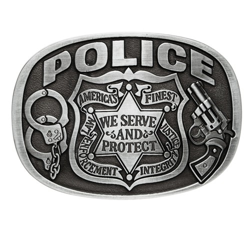 Fibbia come polizia - fibbia,