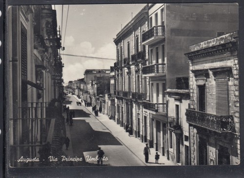Cartolina augusta via - cartolina,