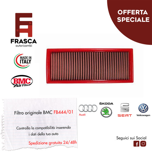 Filtro aria sportivo bmc - filtro,