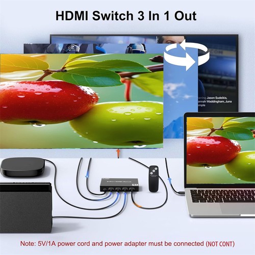 3x1 hdmi interruttore - 3x1,
