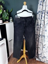 Jeans ZARA neri gamba dritta -