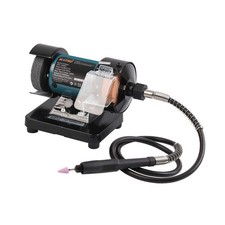 Smerigliatrice da Banco con Lucidatrice e Trapano Multifunzione 3" 70MM (u6r)