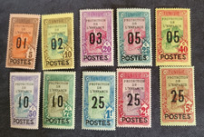 Stamps Tunisia Scott B37-46