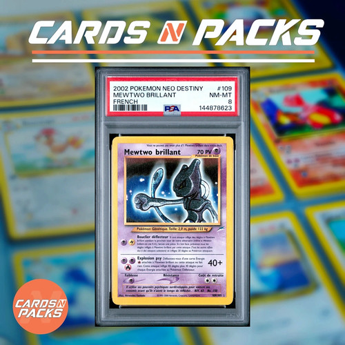 Carte pokemon mewtwo brillant - carte,