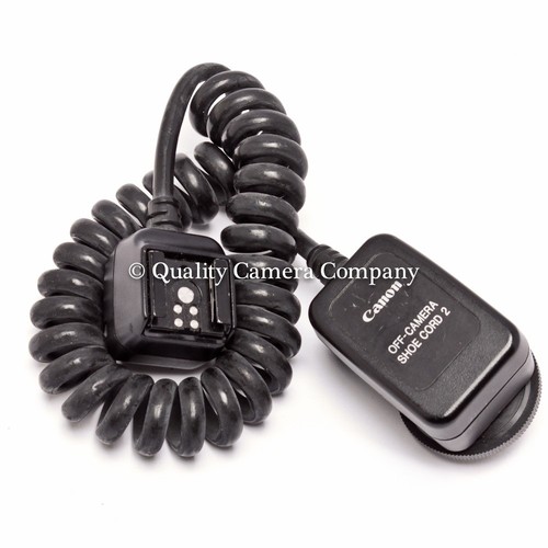 Canon off shoe cord - shoe, 2