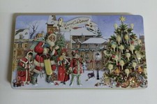 Heidelberg Confiserie Scatola Latta Vuota Collezione Merry Natale Babbo Natale 