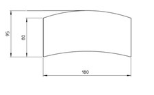 Scrivania 180x95 legno