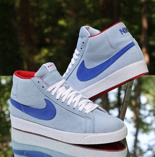 Nike blazer ice blue uomo - sb,