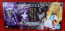 Saint Seiya Myth Cloth EX Shion Bélier Surplis + Set Pope + Trône bandai Abimé