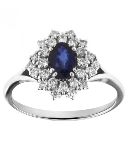 Anello solitario davite - anello,