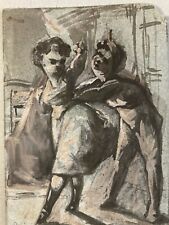 Inchiostro Wash Su Carta XIX