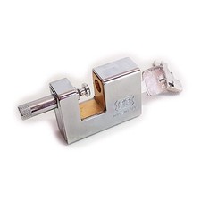 Lucchetto corazzato con blindatura integrale in acciaio corpo in ottone