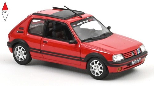 Norev peugeot 205 9 gti - peugeot, 1.9