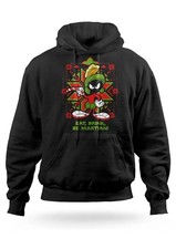 Felpa Con Cappuccio Maglia Marvin il Marziano Looney Tunes Uomo Donna Bambino