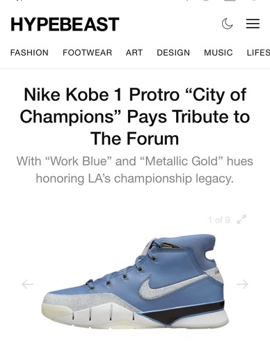 Nike zoom kobe protro - kobe, city
