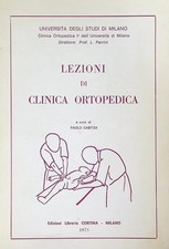 LEZIONI DI CLINICA ORTOPEDICA