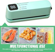 Macchina Sottovuoto Portatile 60kPa USB-C con 10 Sacchetti  Sigillatrice Aliment