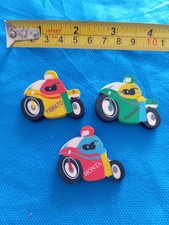 x3 GOMME GOMMINE da COLLEZIONE Vintage ERASER Anni '80s MOTOCICLETTA MOTO r BIKE