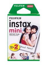 2x Fuji Instax Mini Pellicola per Immagine Istantanea Mini Fotocamera e Stampante, 2x10 Scatti