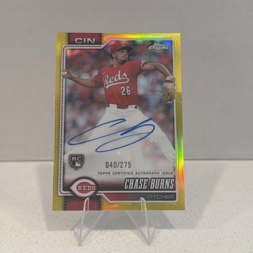 2026 topps chrome - topps, burns