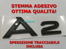 STEMMA A2 NERO LUCIDO SCRITTA