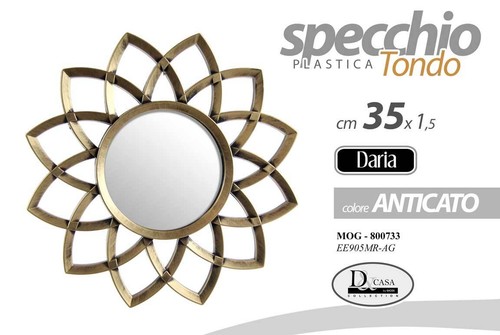 Specchio parete girasole - specchio,