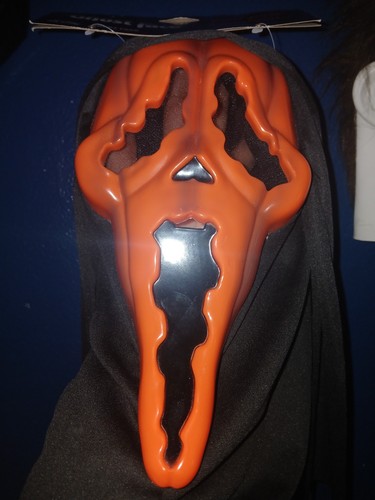 Maschera zucca viso fantasma