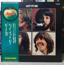 The Beatles Let It Be Apple Japan 1973 Vinyl LP NM