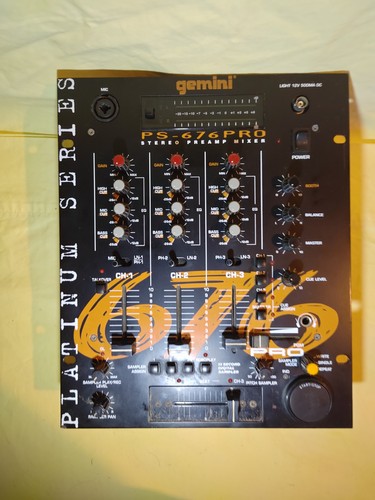 Gemini 676pro mixer - gemini,