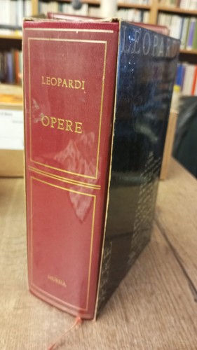 Leopardi opere mursia - leopardi,