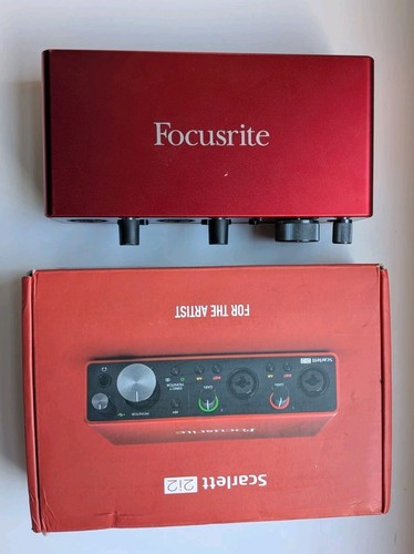 Focusrite scarlett 2i2 - focusrite,
