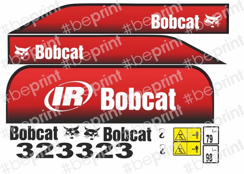 Kit adesivi bobcat 322 mini - 322,