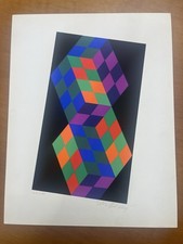 Victor VASARELY Serigrafia