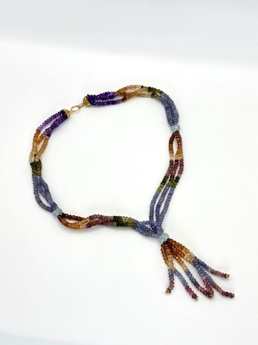 Collana tormaline policrome - collana,
