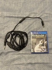 Rocksmith 2024 Edition disco PS4 rimasterizzato sigillato con cavo Real Tone