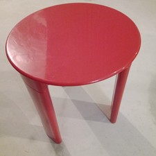 GEDY OLAF VON BOHR Design Vintage 70/80s Tavolino Sgabello Table Made in Italy
