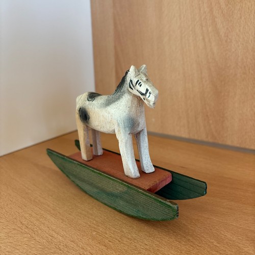 Cavallo dondolo legno - cavallo, in